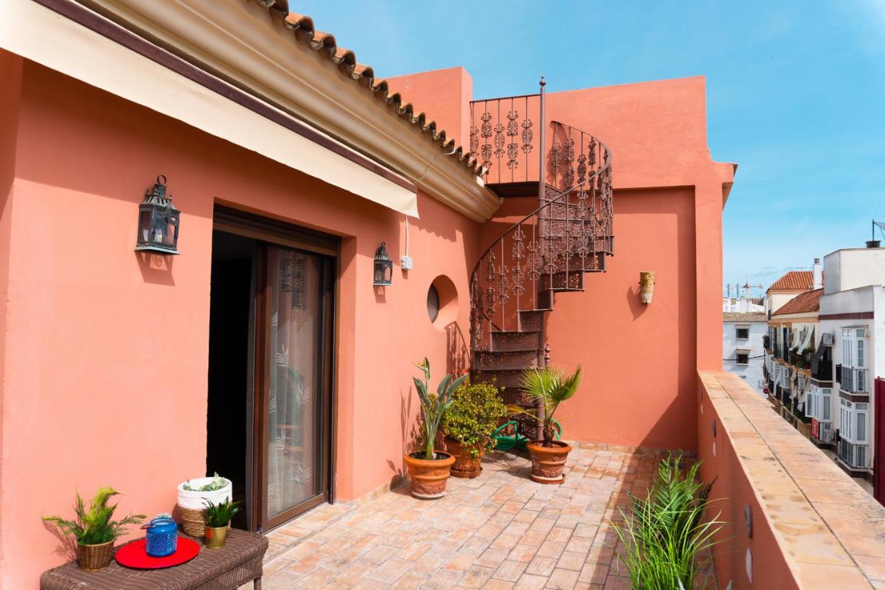 Atico Imperial Garaje Gratis Centrico Terraza Aire Acond Solarium 2 Banos Wifi A 1Minuto De La Plaza Cabildo Apartment Sanlúcar de Barrameda Екстериор снимка